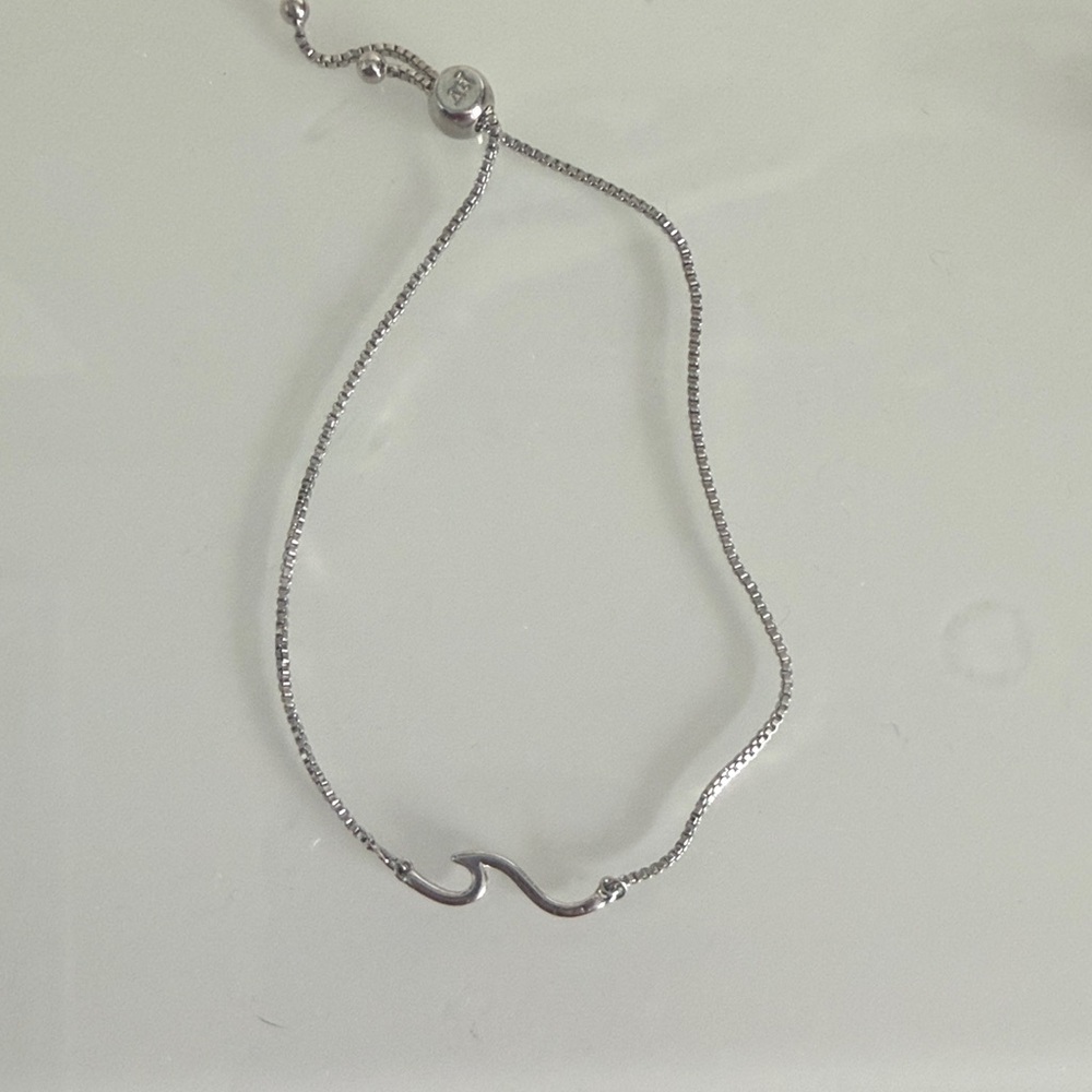 Pura Vida Silver Wave Bracelet